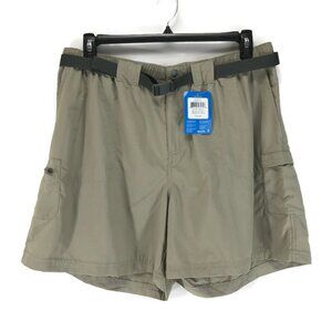 NEW Columbia Sandy River Cargo Shorts Women's Plus Size 1X Belted Hiking Outdoor